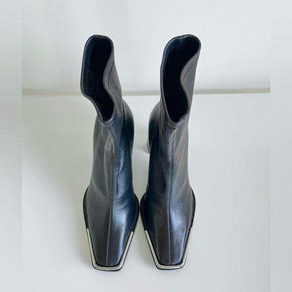 ALEXANDER WANG Mascha Stretch Nappa Leather Boots 37 - Picture 4 of 6